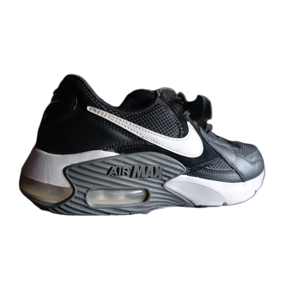 Nike Air Max Excee Black Sz 8 Black Swoosh Sneakers Athletic CD 4165-001 Women's